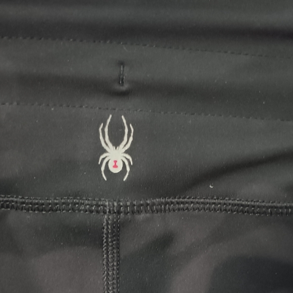 Spyder camo leggings with drawstring and side pockets size small - Picture 6 of 7